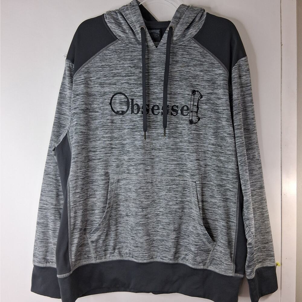 Gold Country Signature Sportswear Concepts Hoodie Mens Large Bow Hunter Obsessed